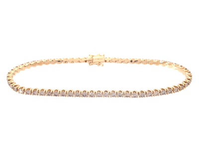 Jewellery, TENNIS BRACELET, 18K gold