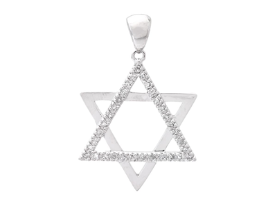 Jewellery, PENDANT, 18K white gold