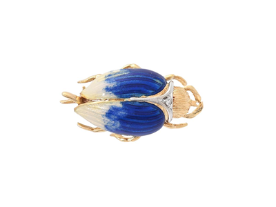 Jewellery, BROOCH, 18K gold