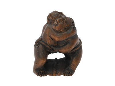 Curio, NETZUKE, carved wood