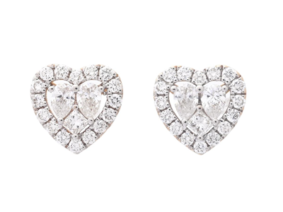 Jewellery, EARRINGS, 18K gold