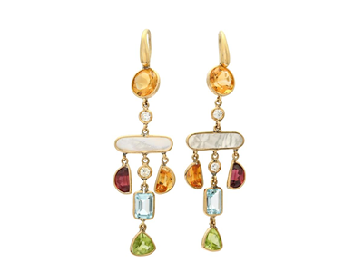 Jewellery, EARRINGS, 18K gold