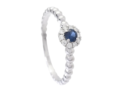 Jewellery, RING, 18K white gold