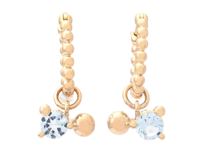 Jewellery, HOOP EARRINGS, 18K gold