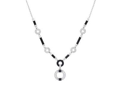 Jewellery, NECKLACE, 18K white gold