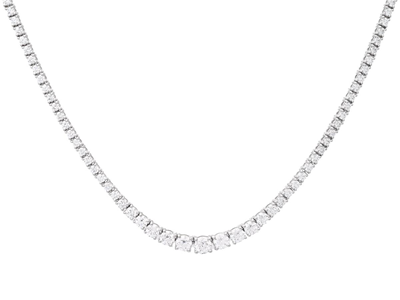 Jewellery, NECKLACE, 18K white gold
