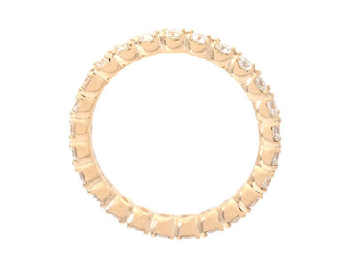 Jewellery, FULL ETERNITY RING, 18K gold with 25 brilliant cut diamonds 1,10 ctw