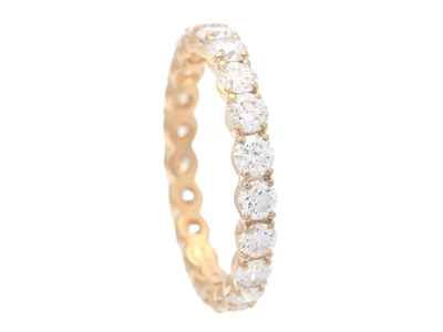 Jewellery, FULL ETERNITY RING, 18K gold