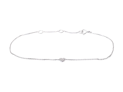 Jewellery, BRACELET, 18K white gold