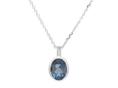 Jewellery, PENDANT/CHAIN, 18K white gold