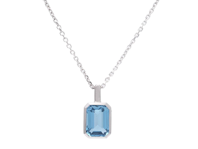 Jewellery, PENDANT/CHAIN, 18K white gold