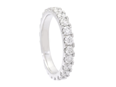 Jewellery, FULL ETERNITY RING, platinum