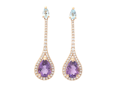 Jewellery, EARRINGS, 18K gold