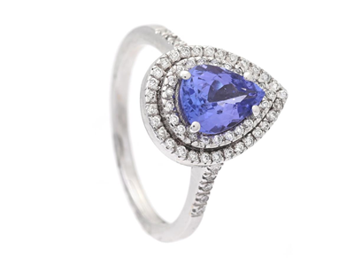 Jewellery, RING, 18K white gold