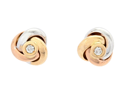Jewellery, EARRINGS, 18K gold/white gold