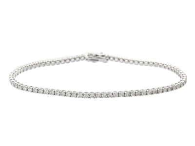 Jewellery, BRACELET, 18K white gold