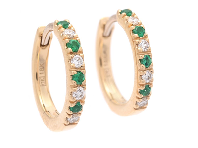 Jewellery, HOOP EARRINGS, 18K gold