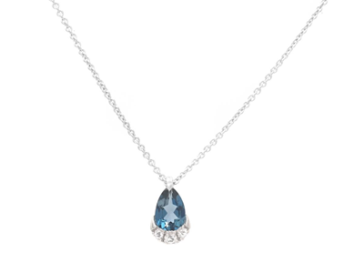 Jewellery, NECKLACE, 18K white gold