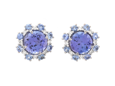 Jewellery, EARRINGS, 18K white gold