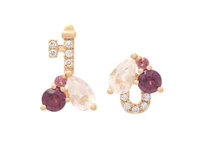 Jewellery, EARRINGS, 18K gold