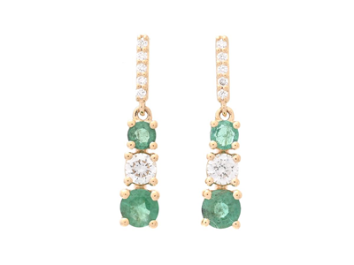 Jewellery, EARRINGS, 18K gold