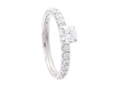 Jewellery, RING, 18K white gold