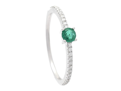 Jewellery, RING, 18K white gold