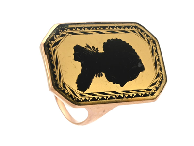 Jewellery, RING, 18/14K gold