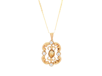 Jewellery, PENDANT/CHAIN, 18K gold