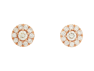 Jewellery, EARRINGS, 18K rose gold