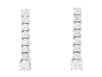 Jewellery, EARRINGS, 18K white gold