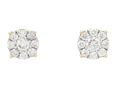 Jewellery, EARRINGS, 18K gold