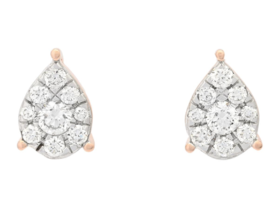 Jewellery, EARRINGS, 18K rose gold