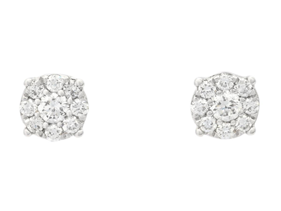 Jewellery, EARRINGS, 18K white gold