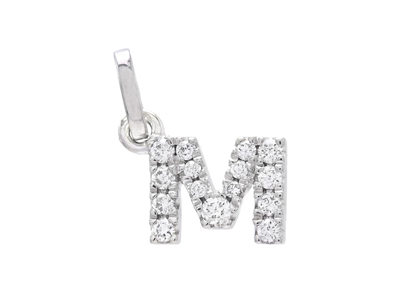 Jewellery, LETTER PENDANT, letter M