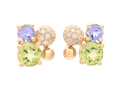 Jewellery, EARRINGS, 18K gold