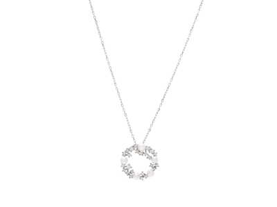 Jewellery, PEARL PENDANT WITH CHAIN, 18K white gold