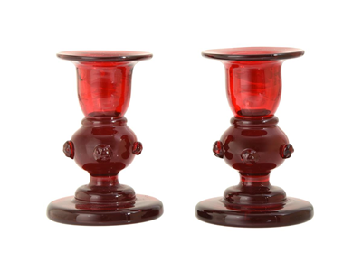 Glass, REIJMYRE, candlesticks