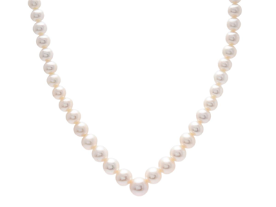 Jewellery, PEARL NECKLACE, cultured freshwater pearls