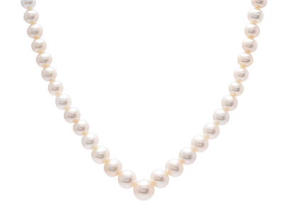 Jewellery, PEARL NECKLACE, cultured freshwater pearls