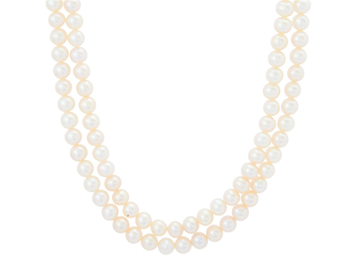 Jewellery, PEARL NECKLACE, two rows