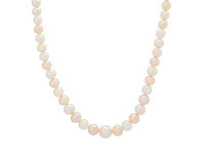 Jewellery, PEARL NECKLACE, cultured freshwater pearls