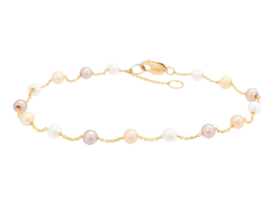 Jewellery, PEARL BRACELET, 18K gold