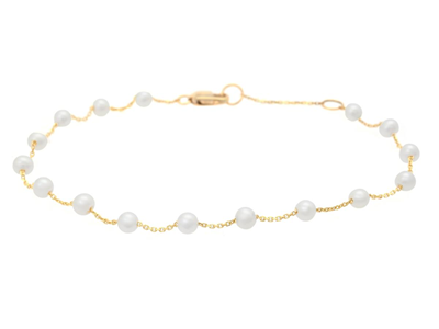 Jewellery, PEARL BRACELET, 18K gold