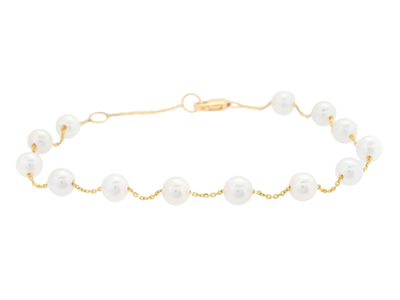 Jewellery, PEARL BRACELET, 18K gold