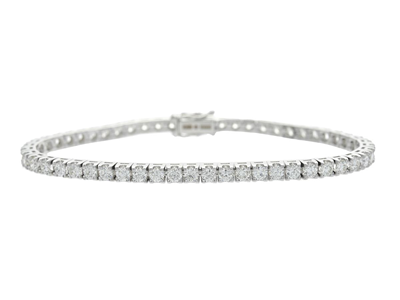 Jewellery, TENNIS BRACELET, 18K white gold