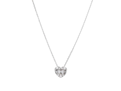 Jewellery, PENDANT/CHAIN, 18K white gold