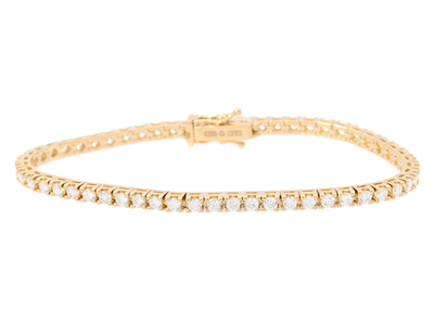 Jewellery, TENNIS BRACELET, 18K gold