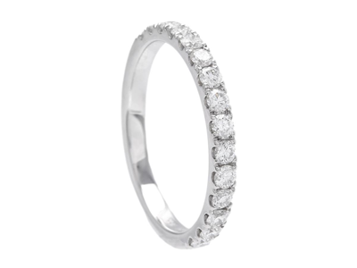 Jewellery, ETERNITY RING, 18K white gold