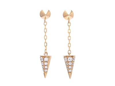 Jewellery, EARRINGS, 18K gold